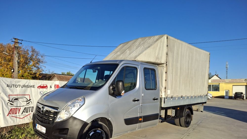 Opel Movano 2012 6 loc doka 2.3 cdti 145cp clima carlig Rate, Factură