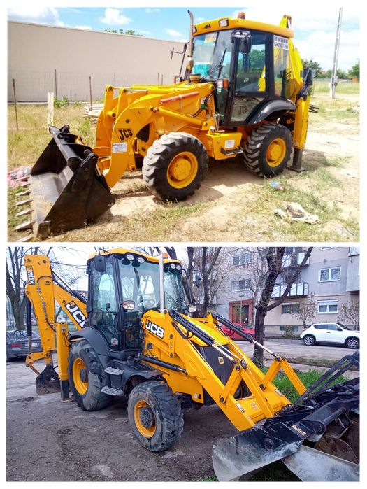 buldoexcavator de închiriat zona Marghita -Oradea