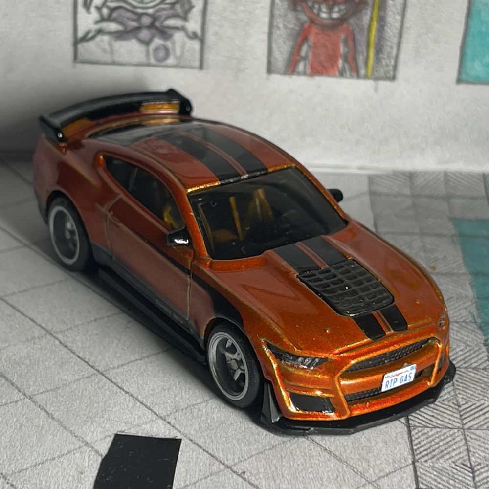 Hot Wheels Mustang GT500 custom