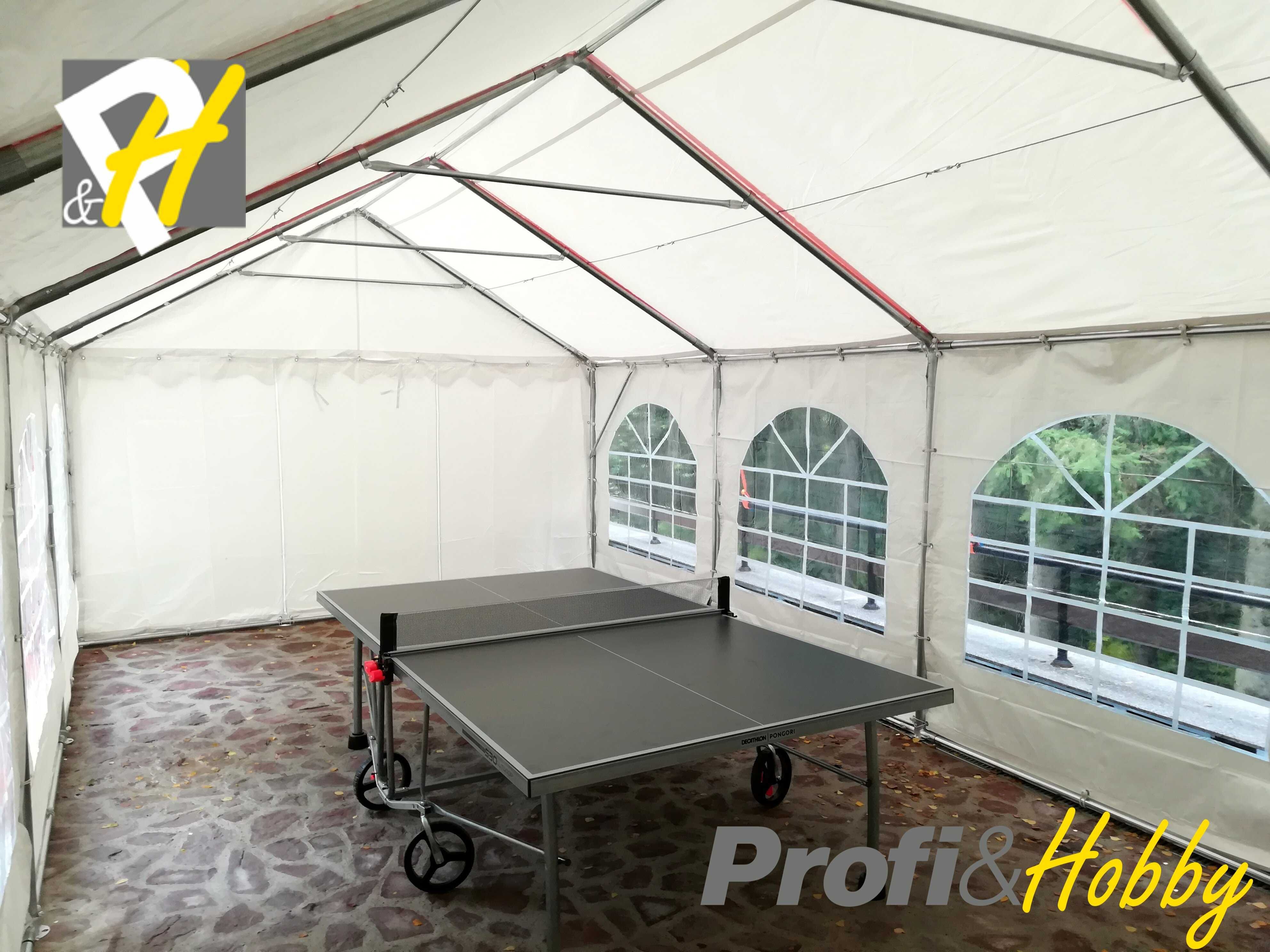 Шатра 3X8 м PROFESSIONAL - 50мм тръби, 100% водоустойчив PVC 550 гр/м2