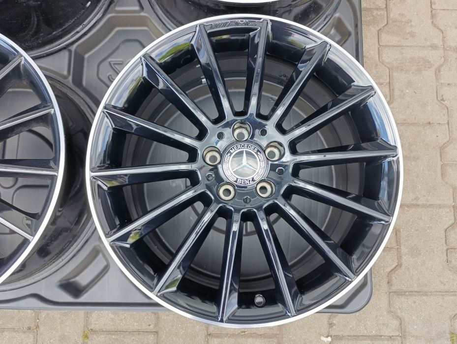 Jante originale Mercedes AMG A class W 177', 19''cu anvelope de iarnă