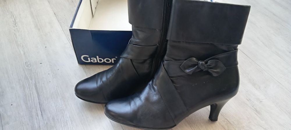 Сапожки Gabor кожа