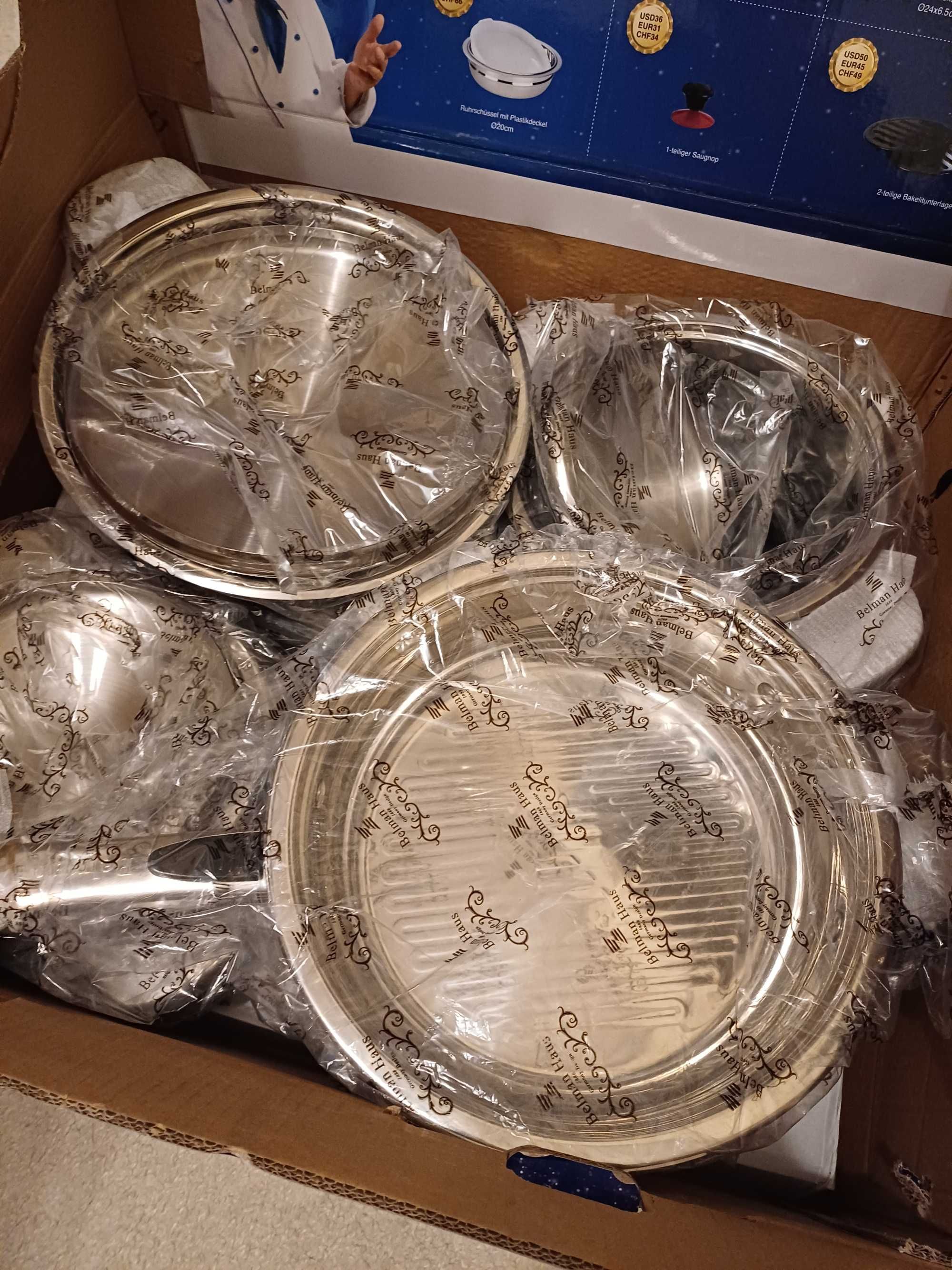 Set oale inox Belman Haus