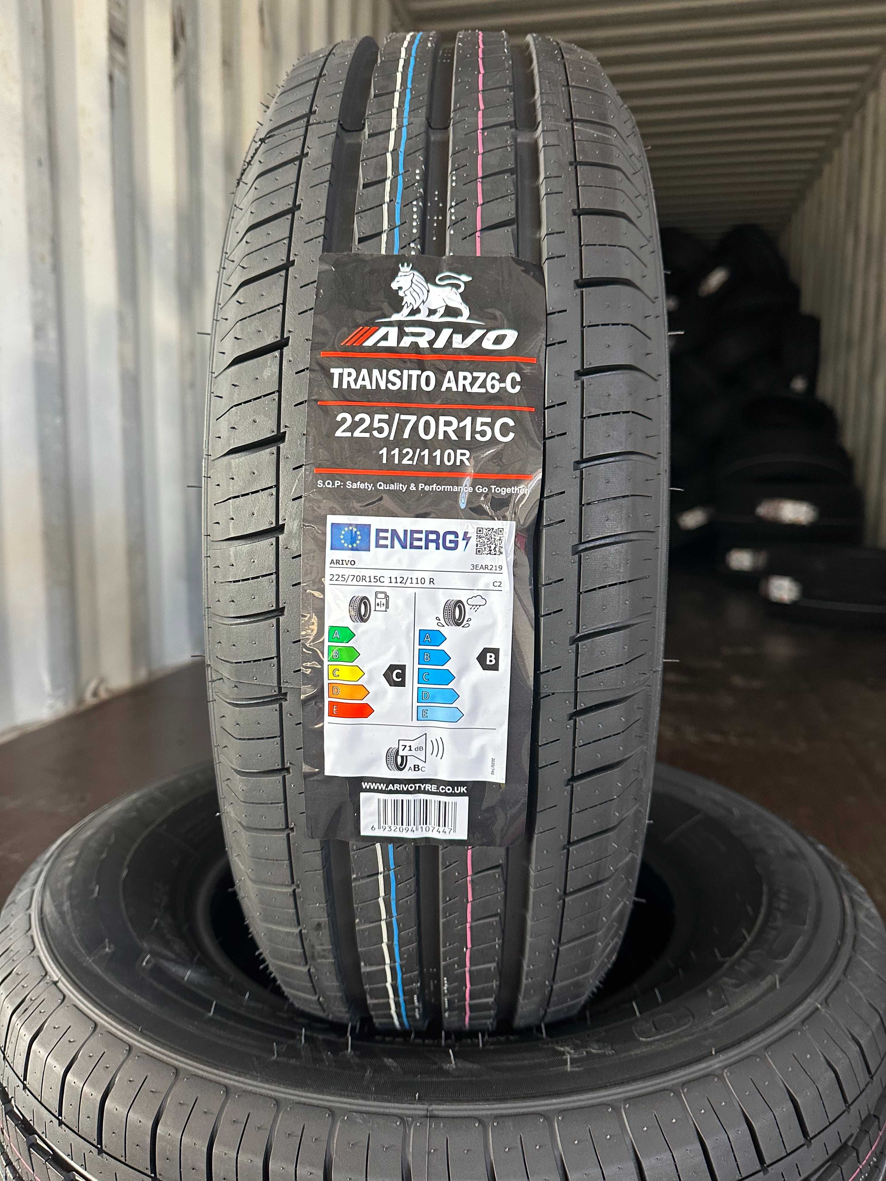 Нови Летни Бусови Гуми Arivo Transito 225/70R15C 112/110R Нов Doт