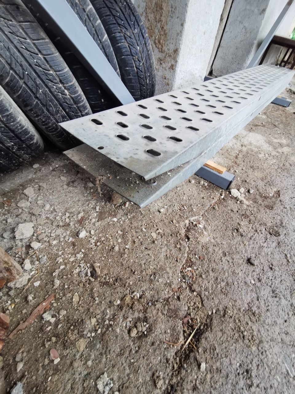 Rampe trailer zincate