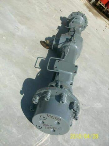 axa spate pentru excavator pe pneuri o&k mh 4.5