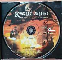 Корсары игра компьютерная на CD диске 2000 года и другие в подарок
