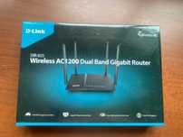 Нов неизползван рутер D-Link DIR-825 – AC1200, двулентов, гигабитов