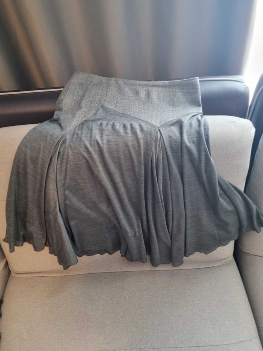 Fusta bumbac , gri, marime M