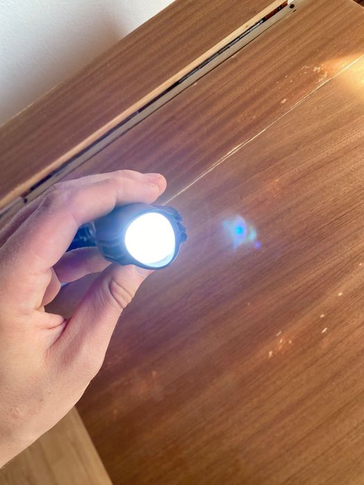 Lanterna micro-USB pentru bicicleta
