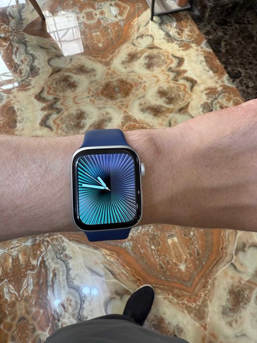 Apple Watch SE 2 Gen (2023) GPS 44 мм серебристый-синий