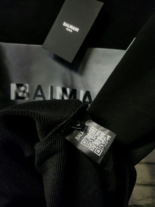 Balmain блуза с дълъг ръкав