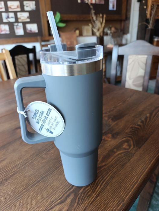 Термо чаша MagiCook 1200 мл, сива, неръждаема стомана