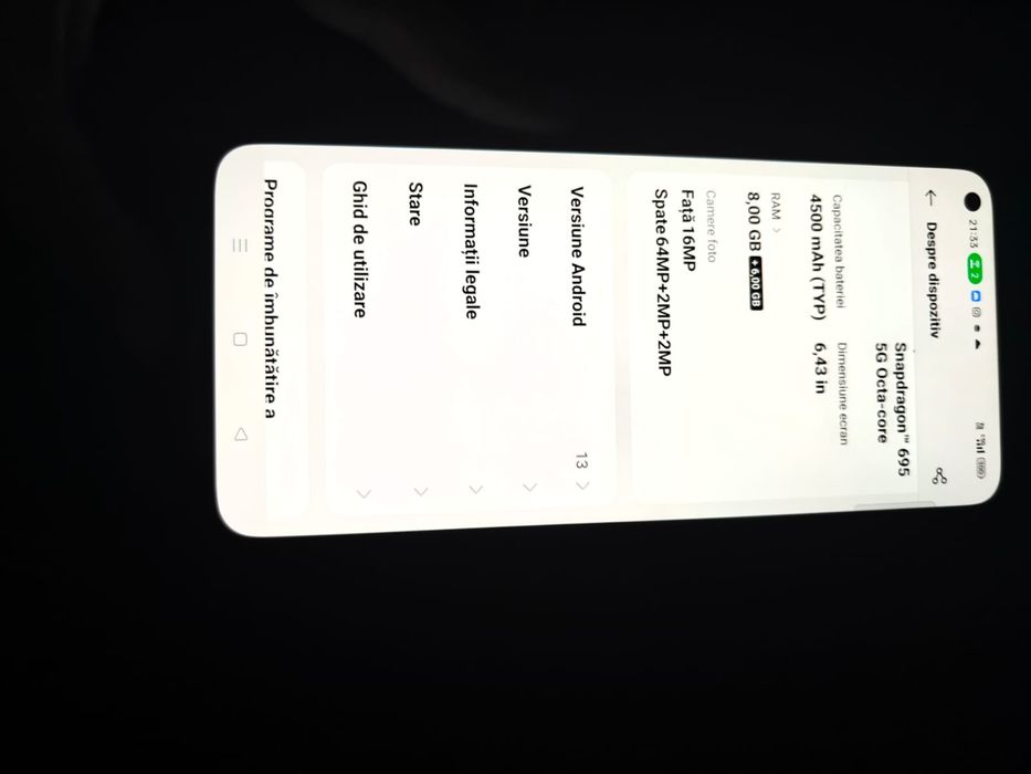 Oppo reno 7 lite 5 g