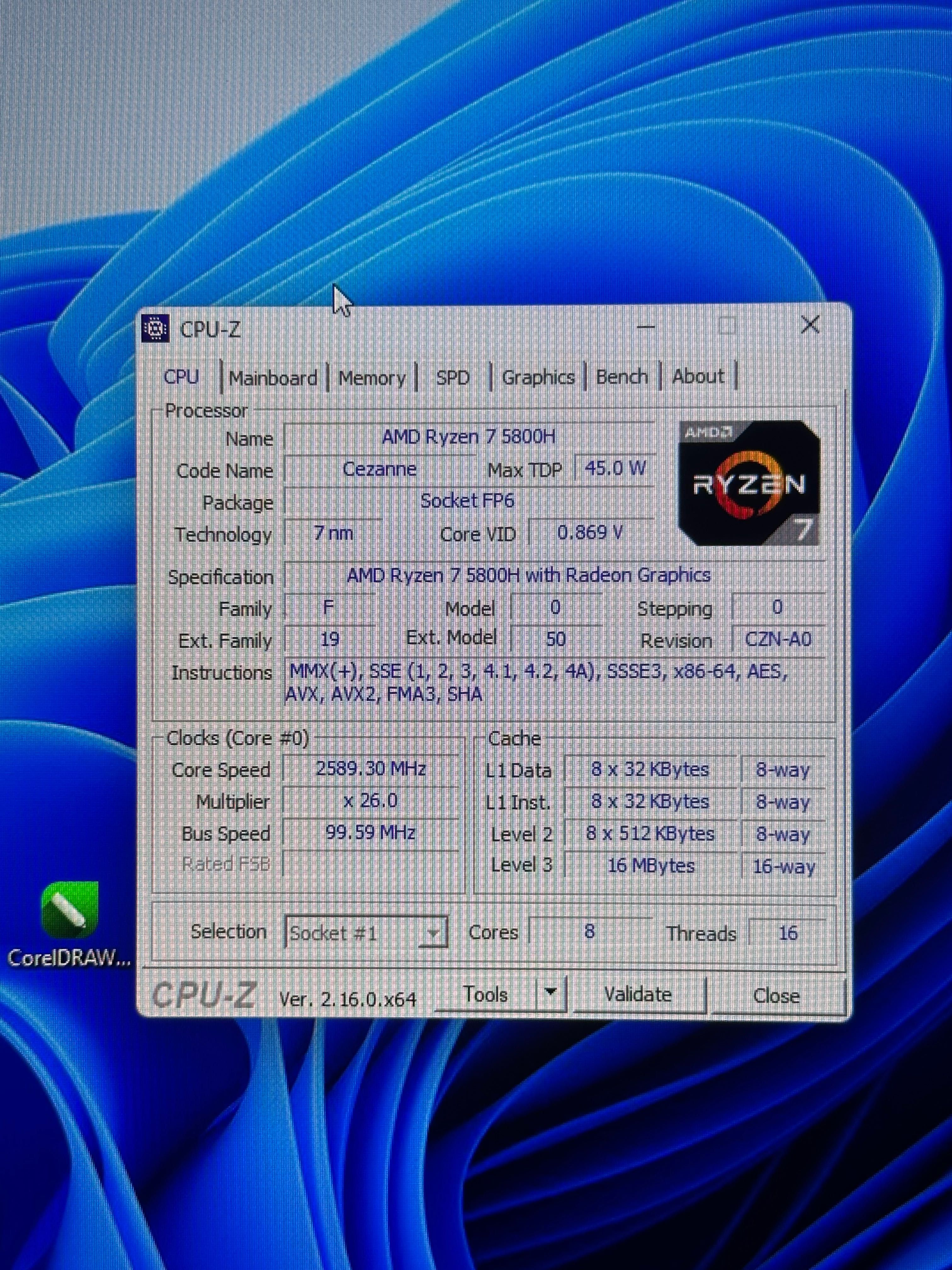 Lenovo legion 5 AMD Ryzen 17ACH6H (RTX 3060)
