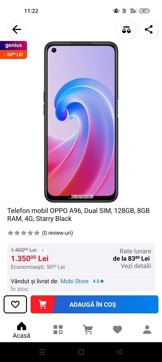 Vând oppo  a 96 android 13 nou