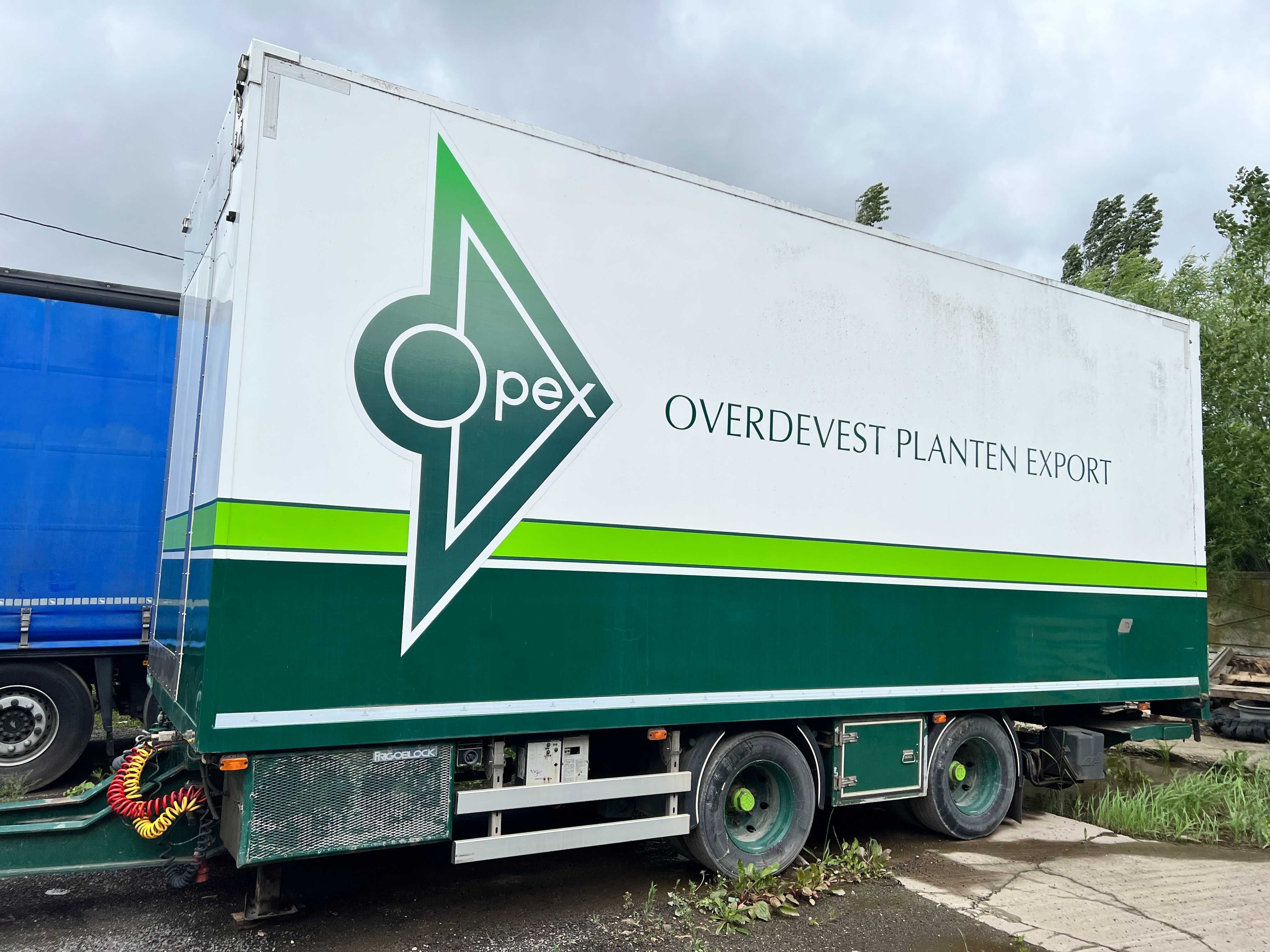 VOLVO FH13-500EEV+Remorca BURG Frigo+Lift
