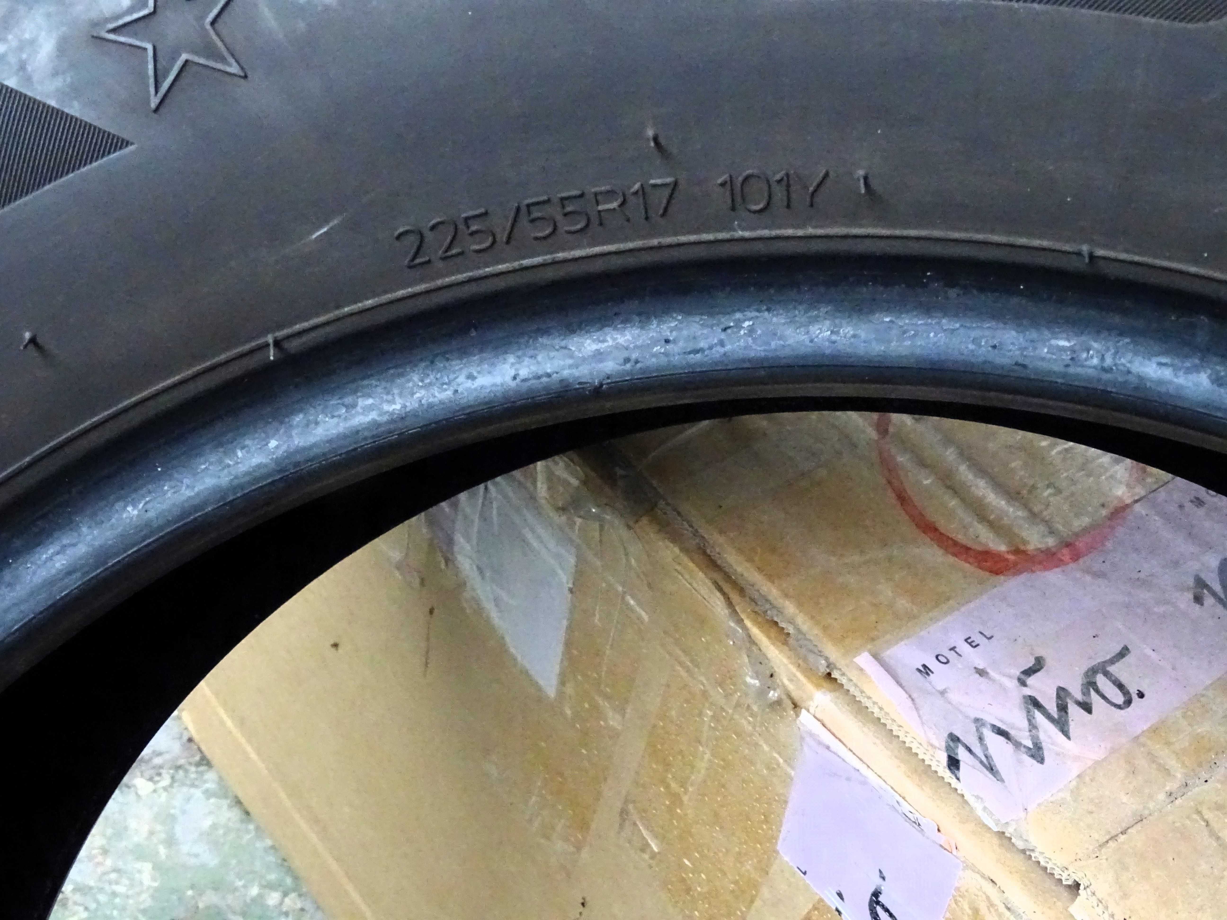 Продавам 4 бр. летни гуми HANKOOK 225/55 R17 производство Унгария 2022