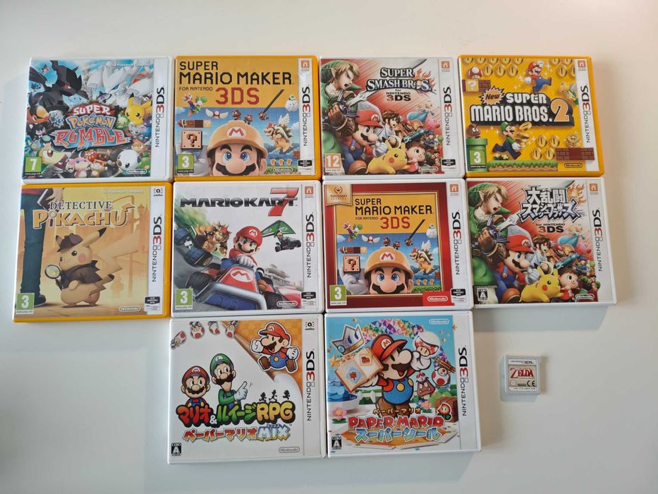 Игри за Nintendo 3DS - Mario, Smash Bros, Pokemon