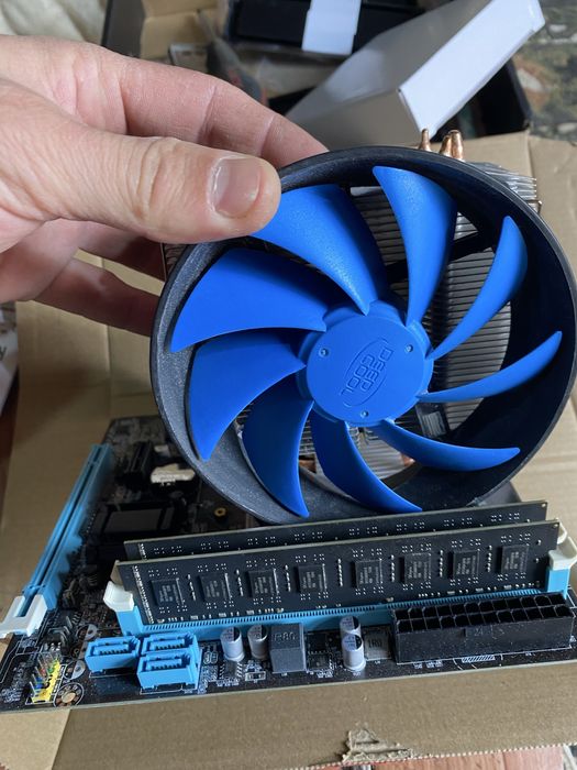 Core i7 4790 материнка H81m2 16gb