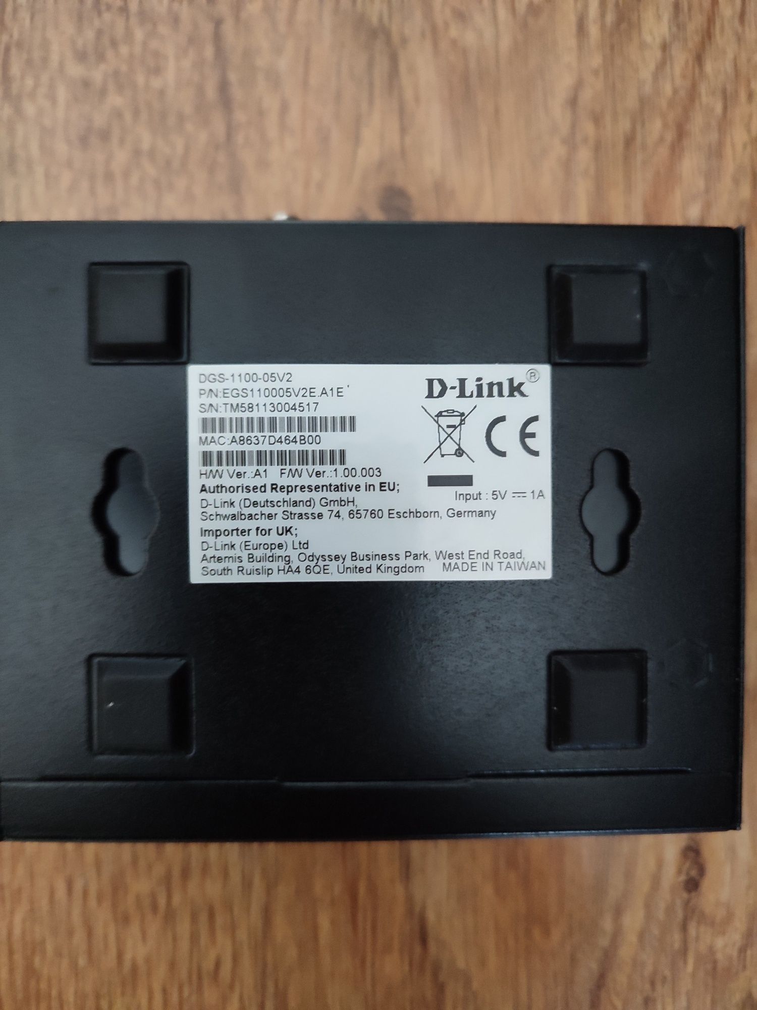 Switch DLINK DGS-1100-05V2 Smart Managed