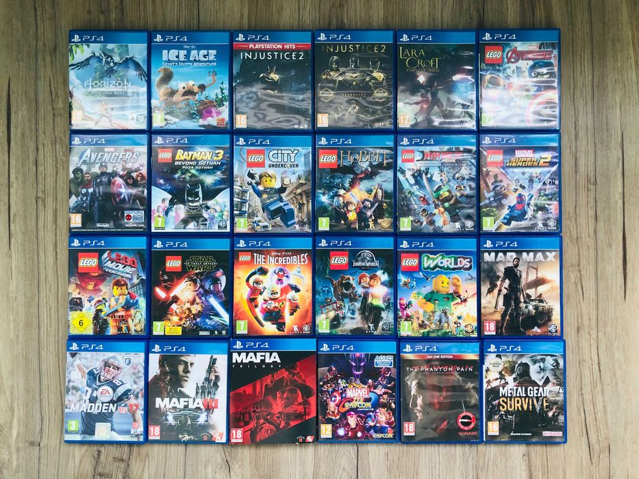 Lot PS4 PS5 Play Station Jocuri Colectie