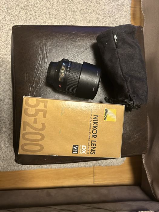 Obiectiv DSRL Nikkor 55-200mm AF-S DX VR Zoom