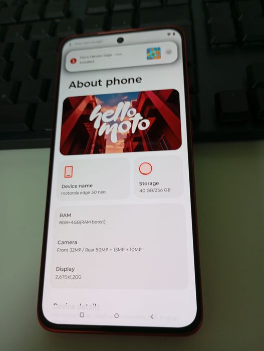 Moto edge 50 neo nou
