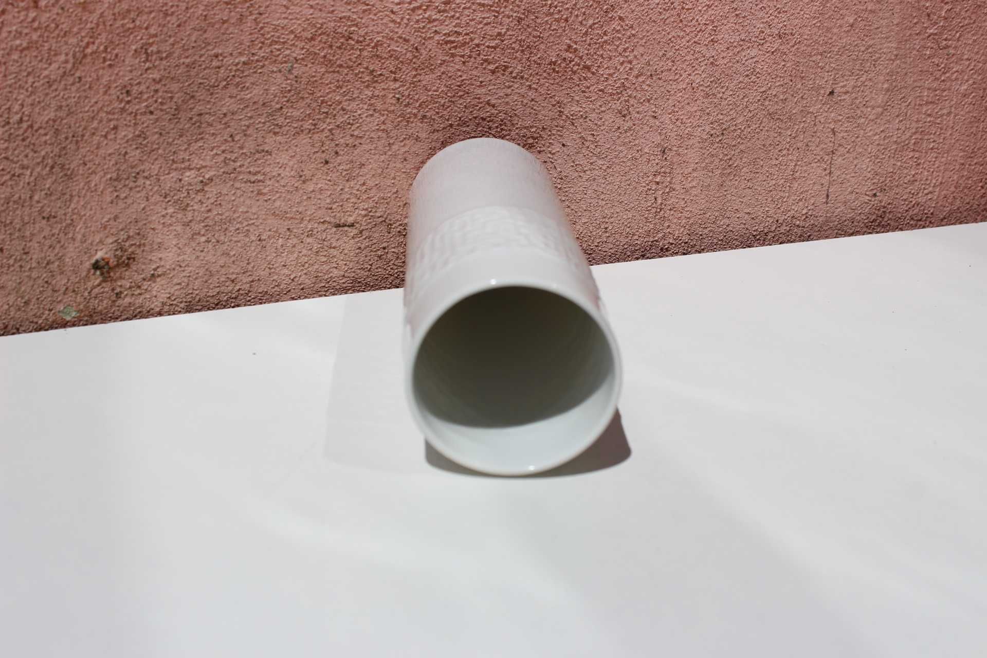 Piesa de colectie, vas flori protelan ROSENTHAL, Cuno Fischer, Relief