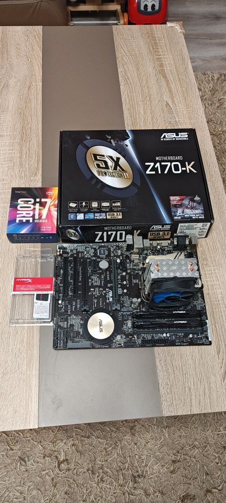 Vând kit i7 6700 k