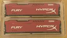 Kit memorie Kingston Fury Hyper X DDR4 2x 8GB
