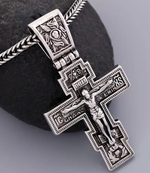 Синджир с православен кръст Споси и сохрани