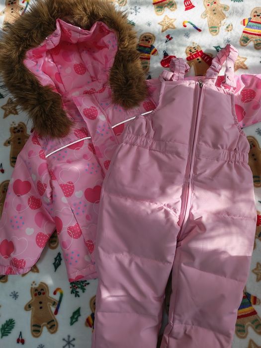 Куртка+комбинезон для девочек