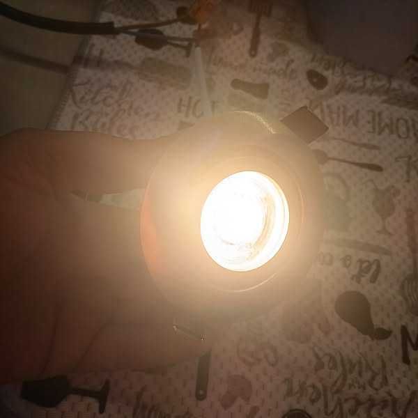 Комплект от 6 LED лунички за вграждане, димируеми, 10W, 2700K