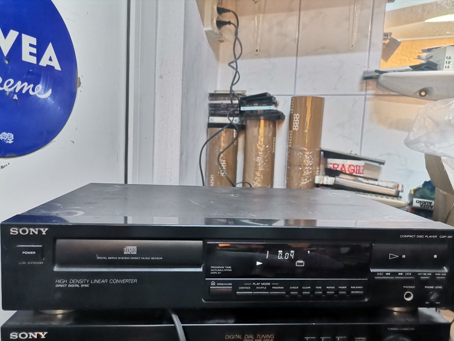 Sony cd player cdp 297