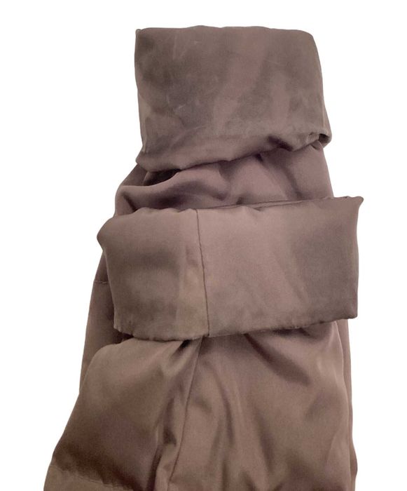 Geaca jacheta de lux L MAX&CO eleganta tip palton puf si pene usoara