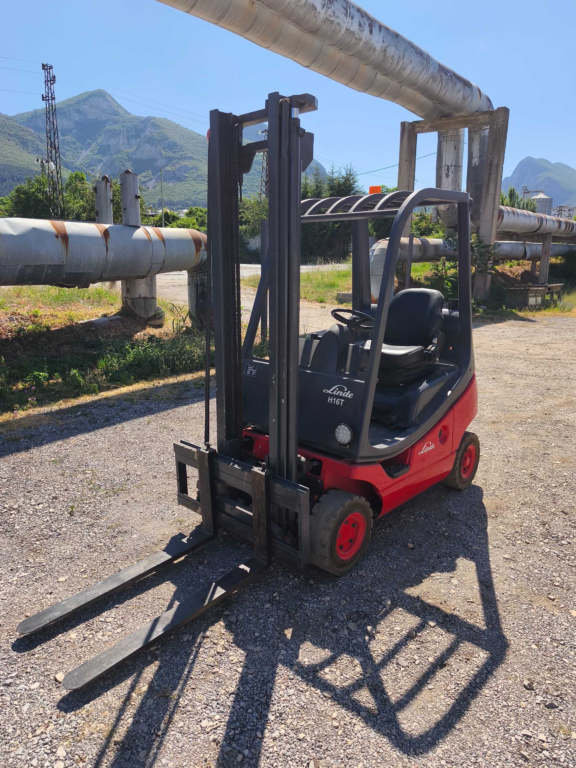 Мотокар газокар Linde H16T