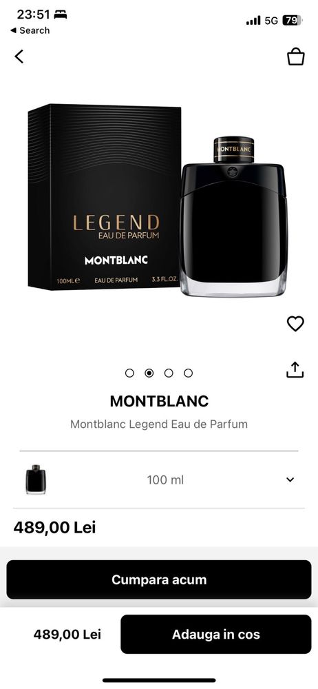 Montblanc Legend EDP 100ml Original