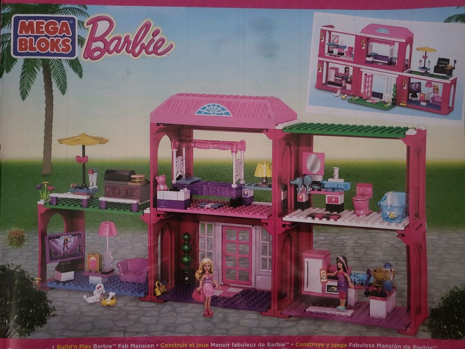 Mega bloks  Barbie,  лего