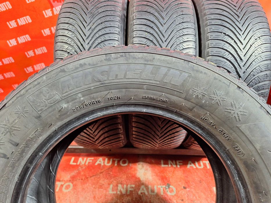 Anvelope de IARNA - 225/60/16 - MICHELIN - 6 MM - DOT 2017 !