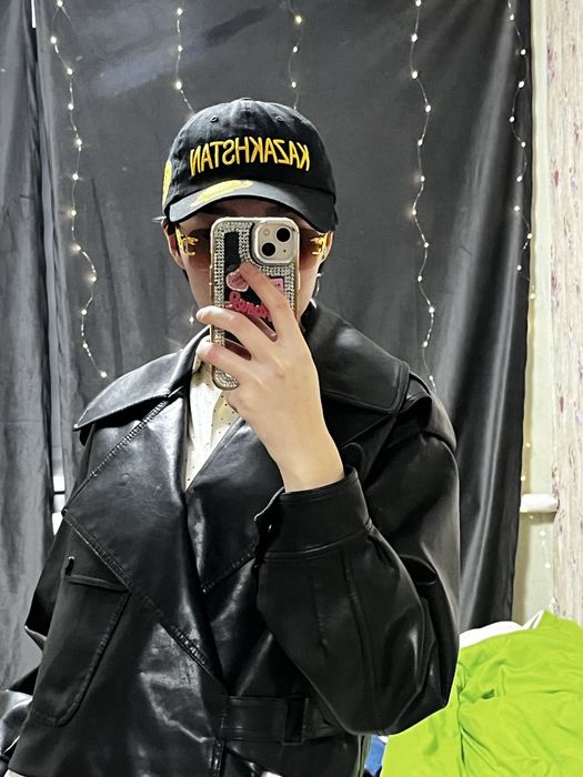 Кожанная куртка экокожа