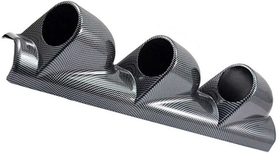 Стойка за 3 измервателни уреди 52мм. за колона - Карбон.