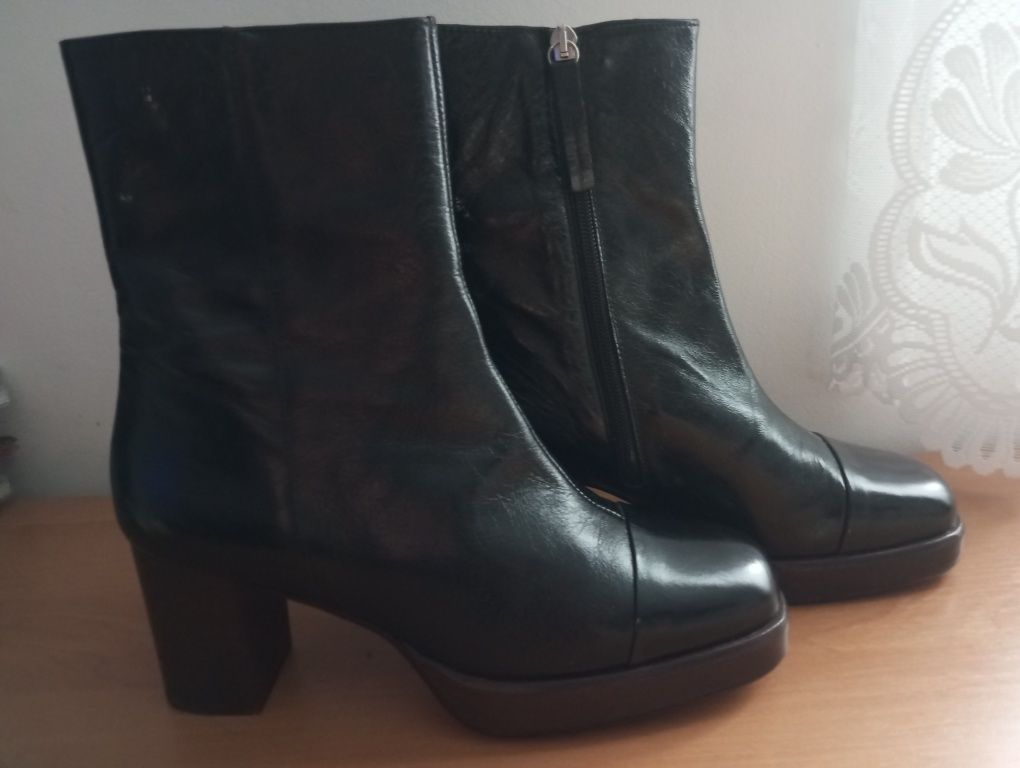 Botine de piele  Asos