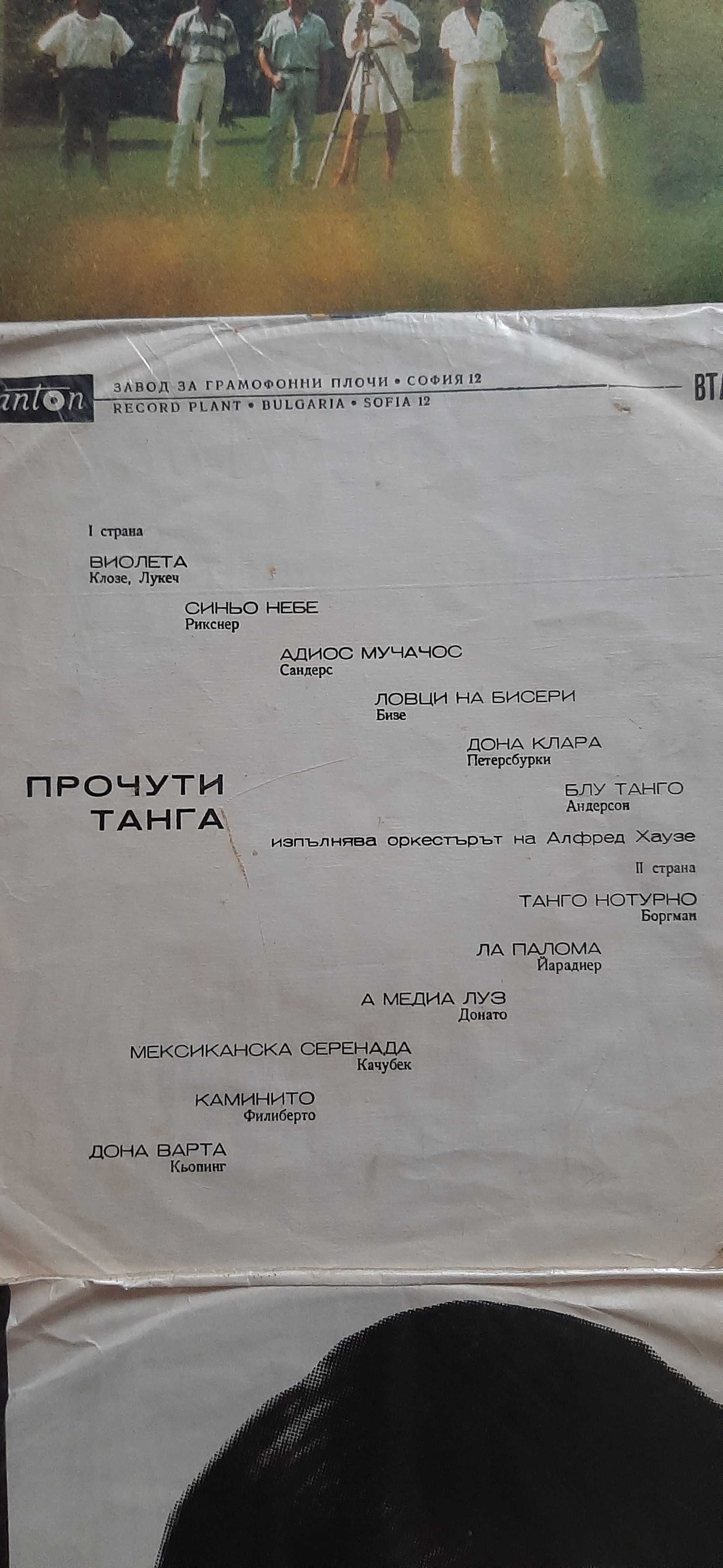 големи плочи,  БГ и чужди изпълнители, Уроци по английски  х 10 лв бр