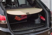 Щора за багажник Hyundai IX35 2010–2015, бежова, алуминий и текстил
