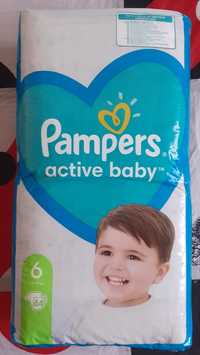 Scutece Pampers Active Baby nr. 6, 64 scutece - Livrare gratuita