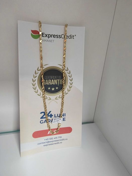 Lant aur 14k (Ag 29 Siraj) b32729/ Garantie 2 Ani !