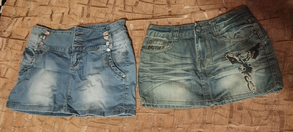Продам мини юбки джинсовые