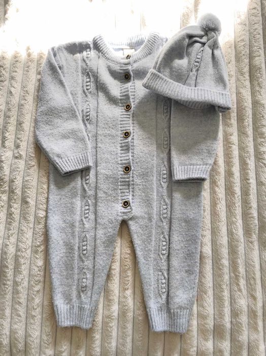 Вязаный комбинезон