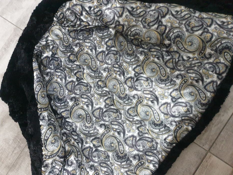 haina zara blanita imitatie astrahan neagra noua 36
